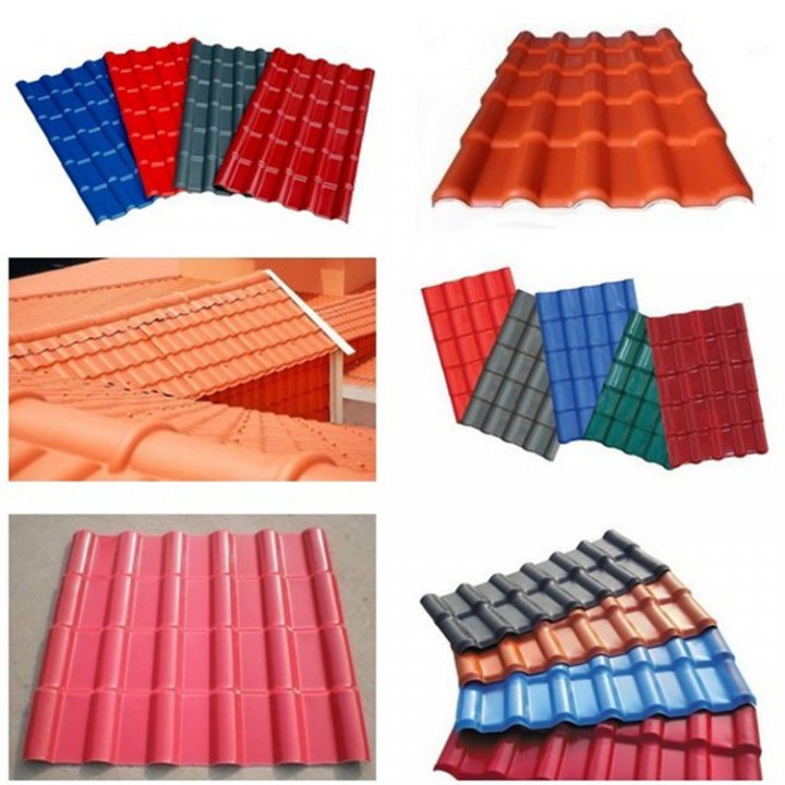 ASA synthetic resin tile