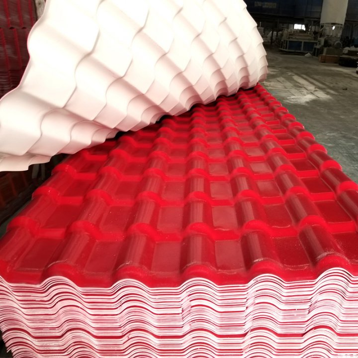 What are the advantages and characteristics of synthetic resin tiles